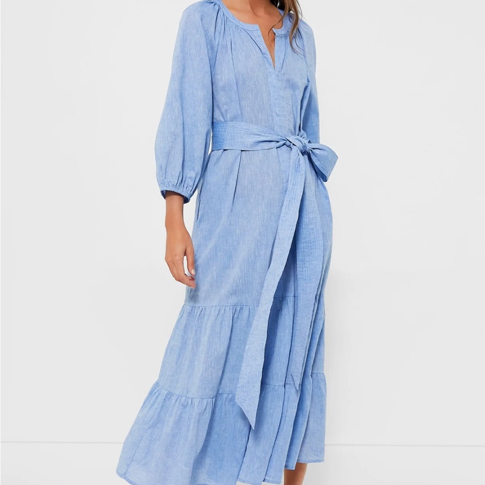 Tuckernuck Chambray Lyles Dress | Size L | NWT